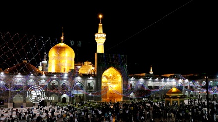 Holy shrine of Imam Reza (PBUH) lit for his auspicious birthday anniversary 