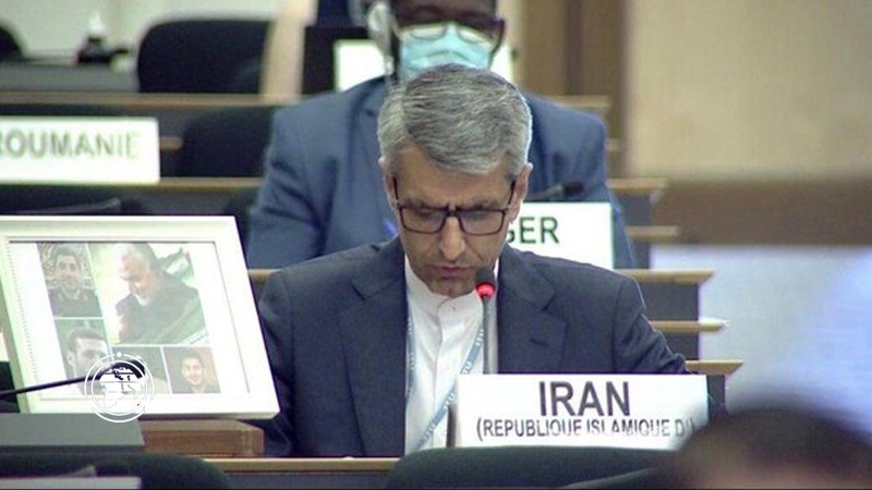 Iran Ambassador and Permanent Representative to the UN office in Geneva Esmail Baqaei Hamaneh