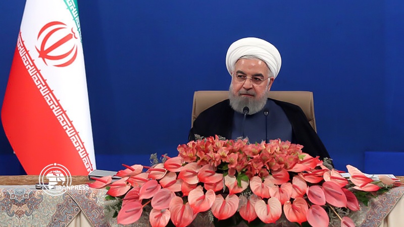 Iranpress: روحاني: لن نسمح بتعرض عجلة الانتاج والتجارة للمشاكل