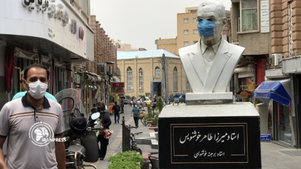 I Wear a Mask campaign, social distancing observed in NW Iran