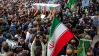 Funeral of two defenders of the holy shrines, Sari, Iran/Photo by  Seyyed vali shojaeilangari