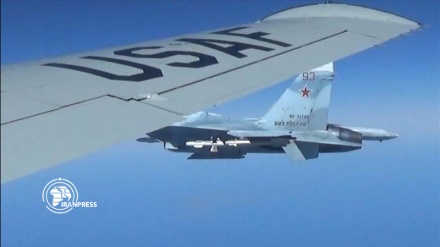 Russian fighter jet intercepts US spy plane