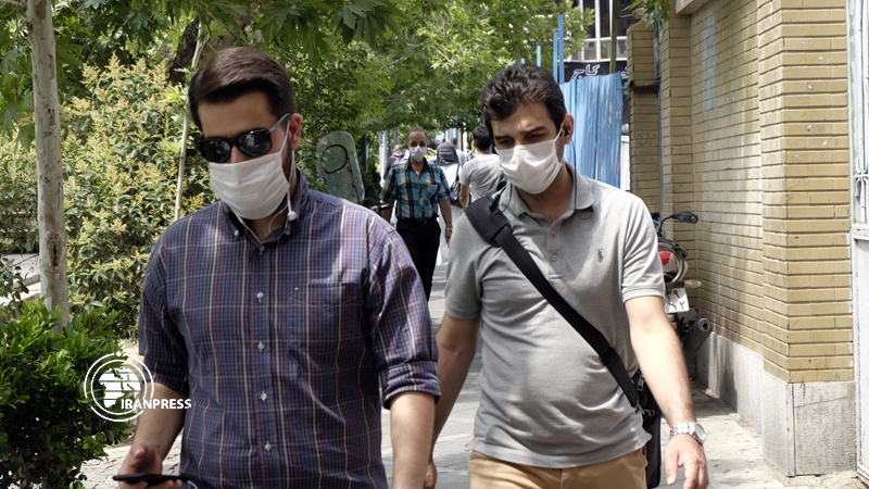 Iranians adhere to health protocols by wearing mask Photo by Hadi Hirbodvash