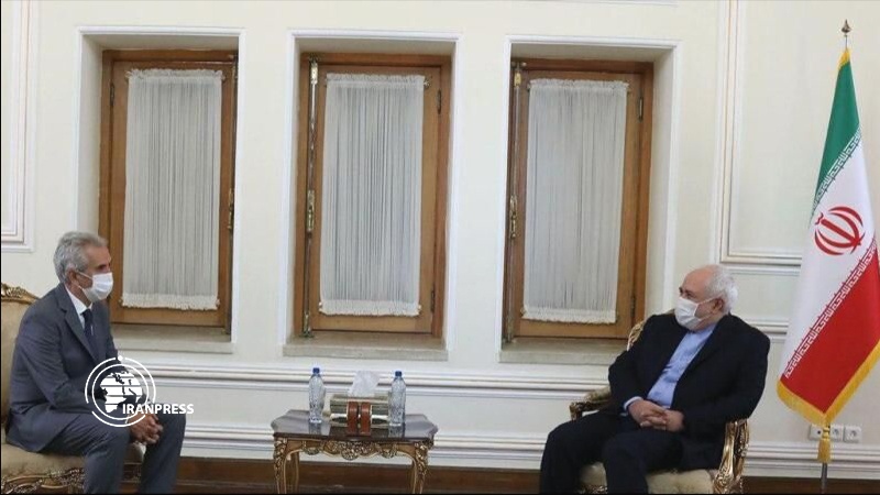 Iranpress: Spanish ambassador meets Zarif to bid farewell