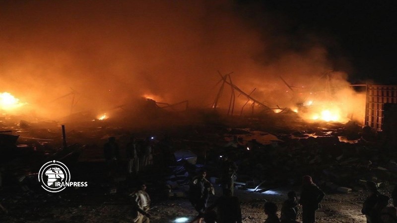 Iranpress: Saudi aggressors bomb 44 parts of Yemen