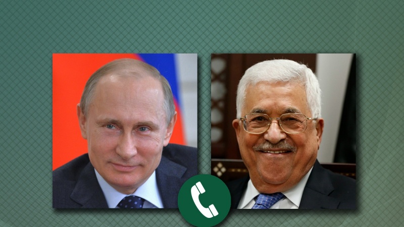 Iranpress: Putin, Abbas discuss Middle East settlement on the phone