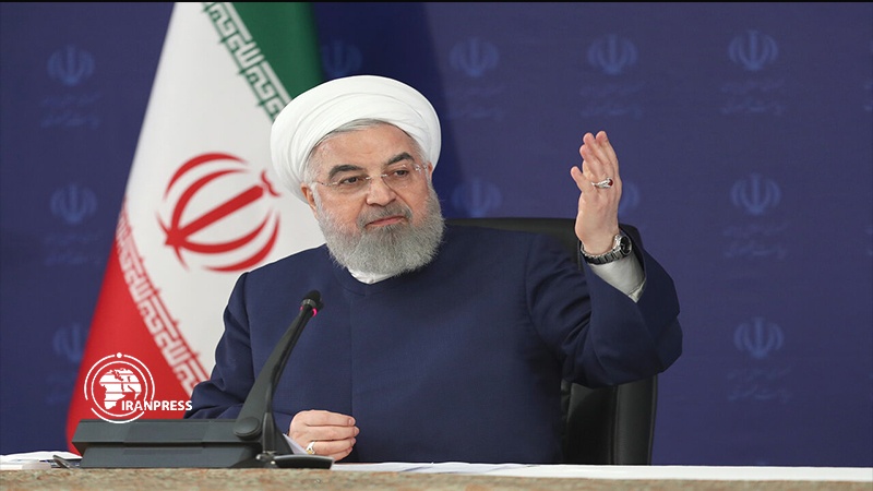 Iranpress: President Rouhani said observing social distancing and health protocols are obligatory