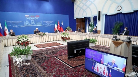 Strong commitment of Iran, Russia and Turkey to Syria in Tehran Statement 