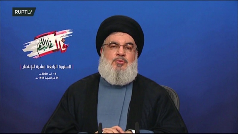 Hezbollah leader Nasrallah delivers speech on anniversary of 2006 Lebanon War PHOTO: By youtube