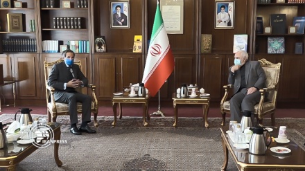 Zarif receives IAEA DG in Tehran