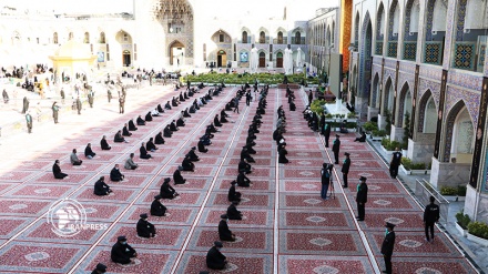 Muharram atmosphere in holy shrine of Imam Reza (AS)