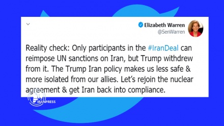 US Democratic senator: Let's go back to JCPOA