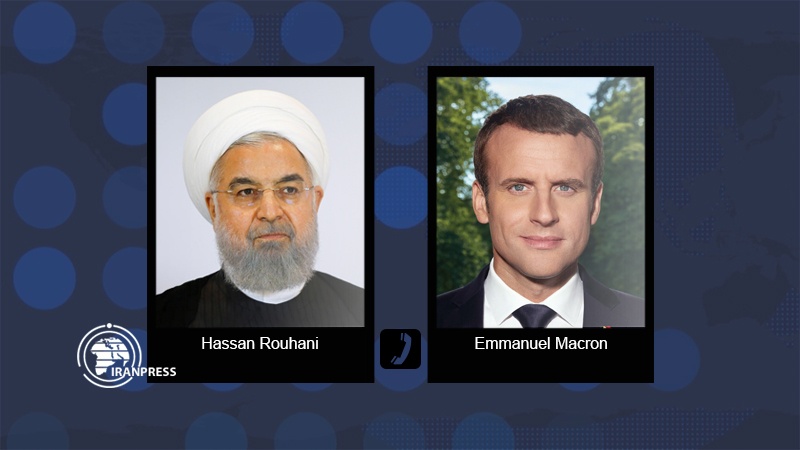 Iranpress: Rouhani to Macron: Europe should not be influenced by US