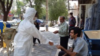 Symbolic reminder of COVID-19 consequences, Sirjan, Iran/Photo by Hoda Rezvani Pour