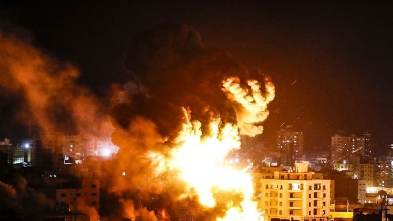 Iranpress: Israeli warplanes attack resistance positions