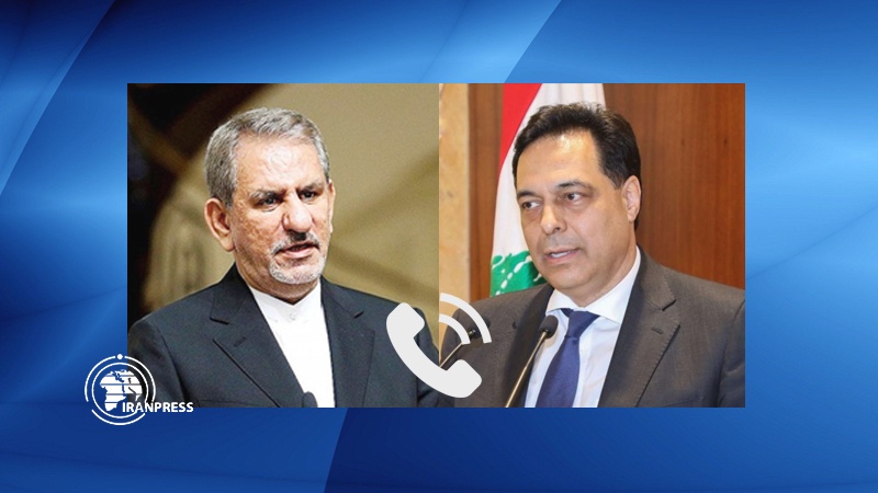 Iranpress: Jahangiri to Diab Iran stands by Lebanon