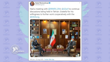 Grossi appreciates Iran's willingness working with IAEA