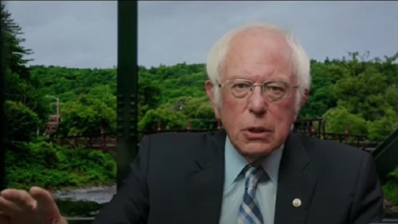 Senator Bernie Sanders of Vermont PHOTO: By MSNBC