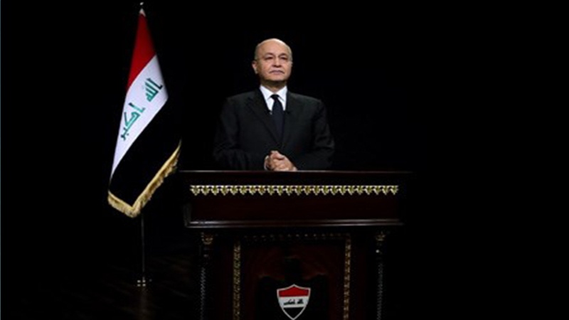 Iranpress: الرئيس العراقي:  الإمام الحسين (ع) هو رمز الحرية والسلام في العالم