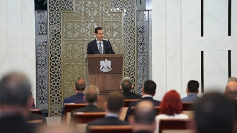 Iranpress: الرئيس السوري: “قانون قيصر” جاء لدعم الإرهابيين + فيديو