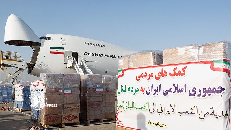 Iranpress: Iran humanitarian aid reaches Lebanon