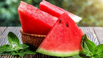 What is Iran rank in watermelon production in world?