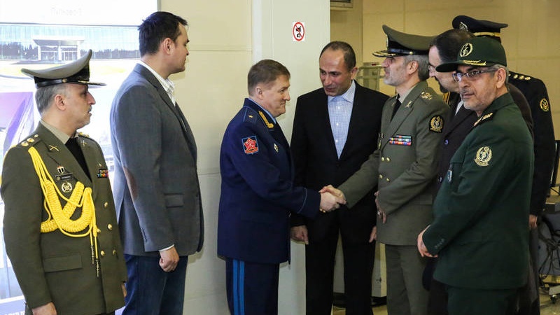 File: A visit of the Iranian defense minister to Russia for Moscow Conference on International Security in 2018