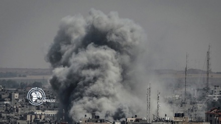 Israel attacks Resistance base northern Gaza Strip