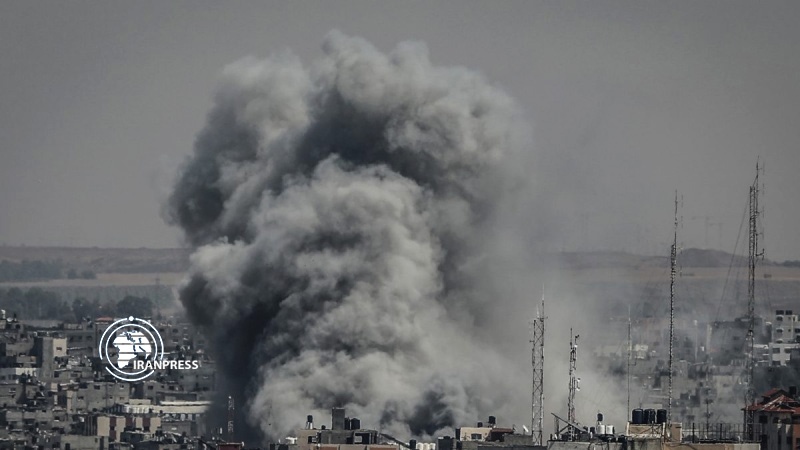Iranpress: Israel attacks Resistance base northern Gaza Strip