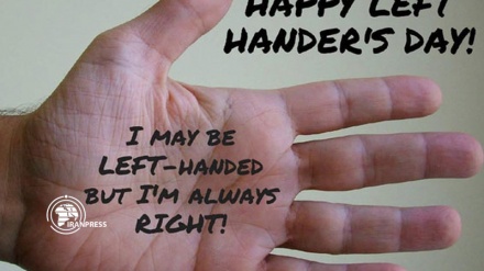 Happy 13th August, Int'l left-handers Days 