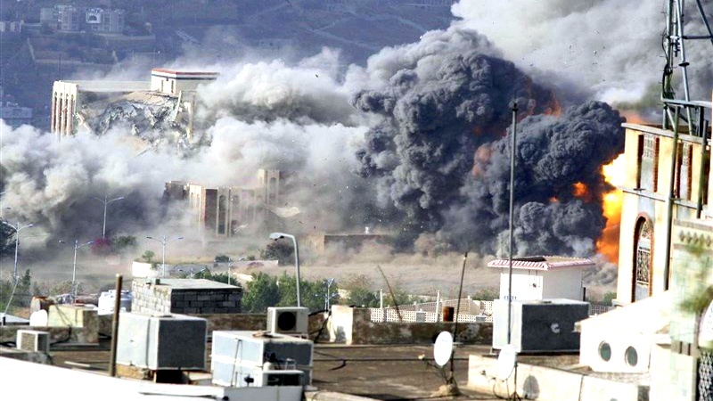 Iranpress: A citizen killed by Saudi bombing in Yemen