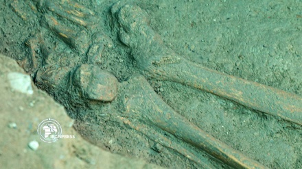 Skeletal remains of two Ashkanid ladies discovered in Isfahan