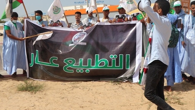 Iranpress:  احتجاجات في موريتانيا ضد التطبيع الإماراتي-البحريني 