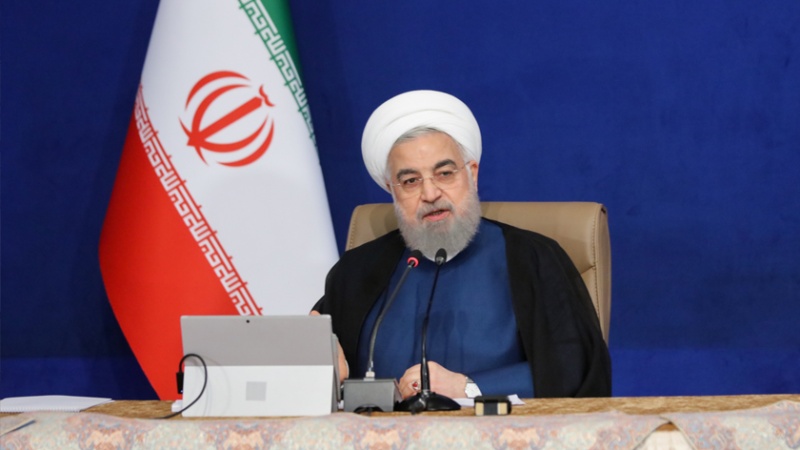 Iranpress: روحاني: أمريكا تكرّر اليوم أوهام وأخطاء صدام