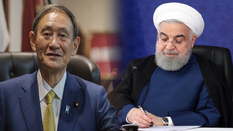 Iranpress: الرئيس روحاني يهنئ يوشيهيدي سوغا على انتخابه رئيسًا لوزراء اليابان