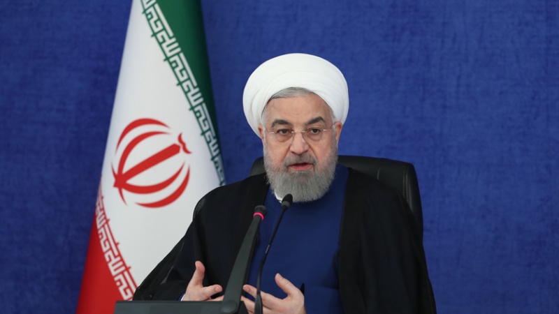 Iranpress: روحاني: أي تحرك نحو المنافذ الحدودية مع العراق عمل غير قانوني