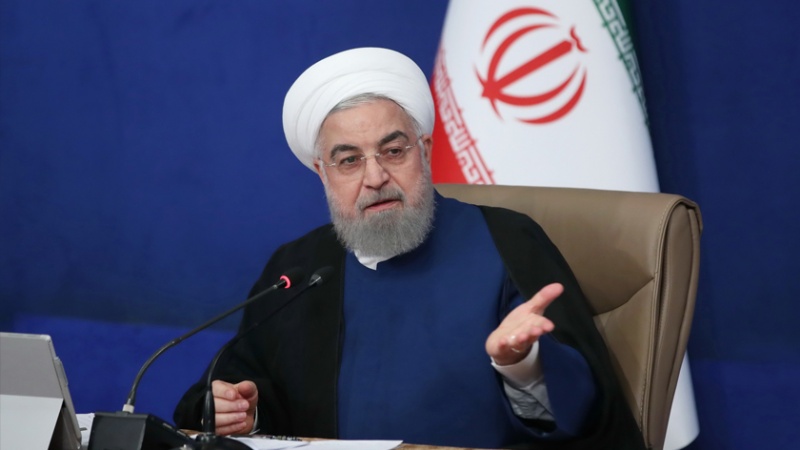 Iranpress: الرئيس روحاني: إيران لن تسمح بتواجد الإرهابيين على حدودها