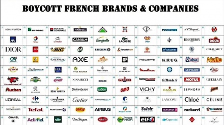 قائمة بعلامات تجارية فرنسية على مواقع التواصل الاجتماعي لمقاطعتها