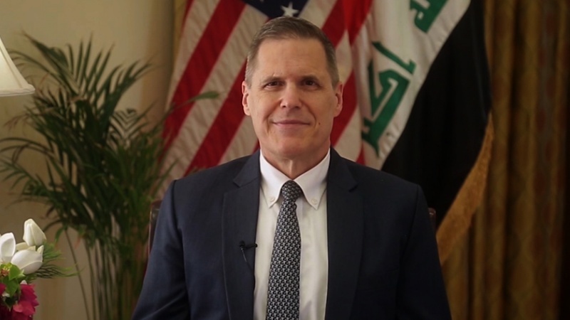 إيران تدرج السفير الأمريكي في العراق على قائمة حظرها