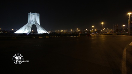 في ظل كورونا.. الصمت يخيم على طهران ليلا