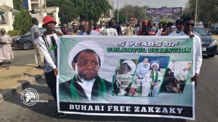 استمرار التظاهرات المؤيدة للشيخ الزكزاكي في نيجيريا