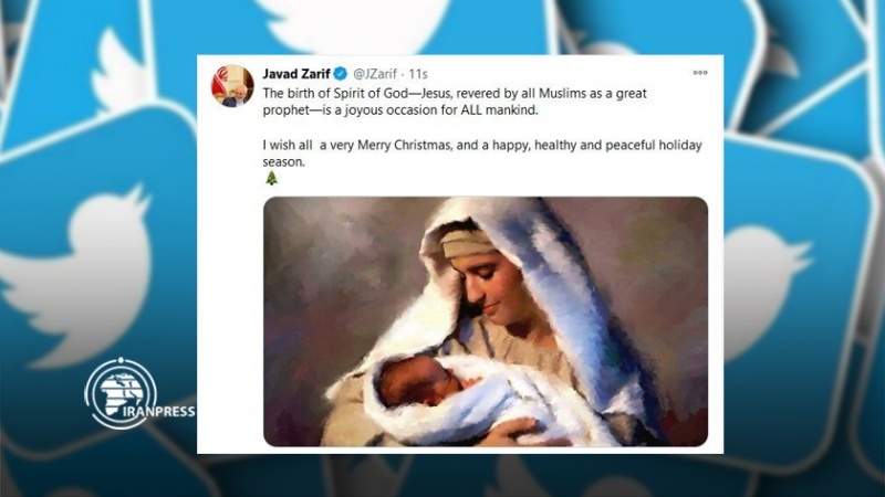 Iranpress: ظريف يهنئ بمناسبة ذكرى ميلاد المسيح (ع)
