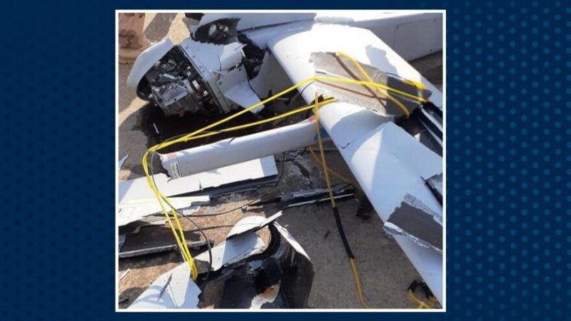 Iranpress: سقوط طائرة امريكية بدون طيار في محافظة نينوى العراقية 