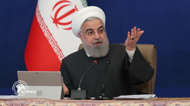 روحاني: لا أحد يستطيع تركيع الشعب الإيراني عبر الحظر والحرب الاقتصادية