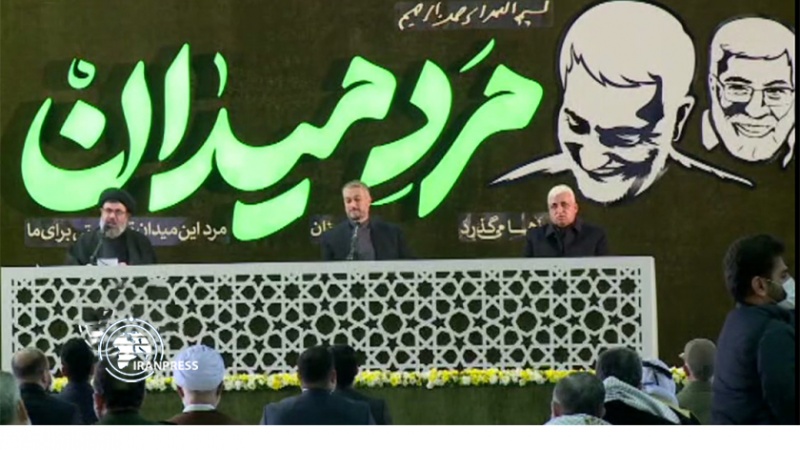 Iranpress: حزب الله في لبنان يؤكد على استمرار طريق الشهيد سليماني