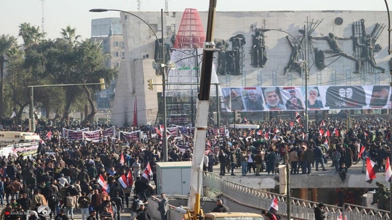 Iranpress: انطلاق تظاهرات ذكرى استشهاد قادة النصر في بغداد 