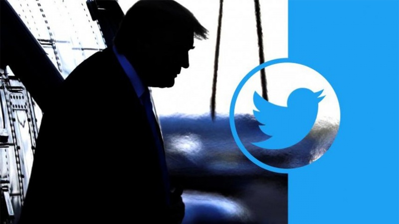 تعلیق همیشگی حساب کاربری توئیتر ترامپ