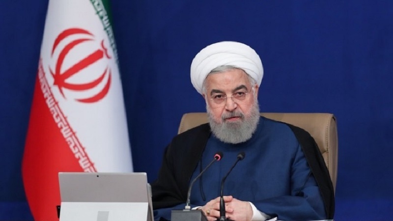 Iranpress: روحاني: على أمريكا اتخاذ الخطوة الأولى في العودة الى الاتفاق النووي