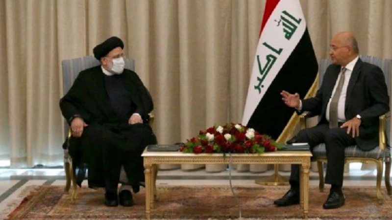 Iranpress: رئيس السلطة القضائية يلتقي الرئيس العراقي
