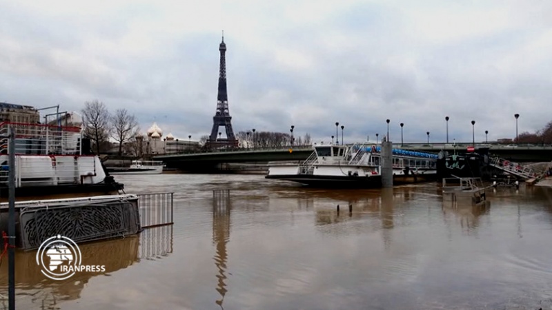 Iranpress: فيضان نهر السين في فرنسا + فيديو 
